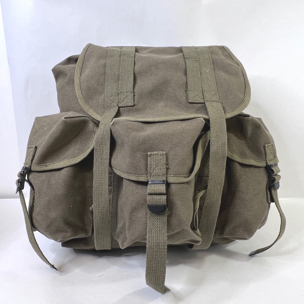 Rothco Olive Drab Mini US Army Style ALICE Pack Canvas Backpack Rucksack